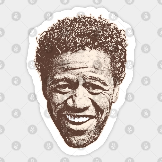 Al Green / Retro Aesthetic 70s Soul Fan Design Sticker by DankFutura